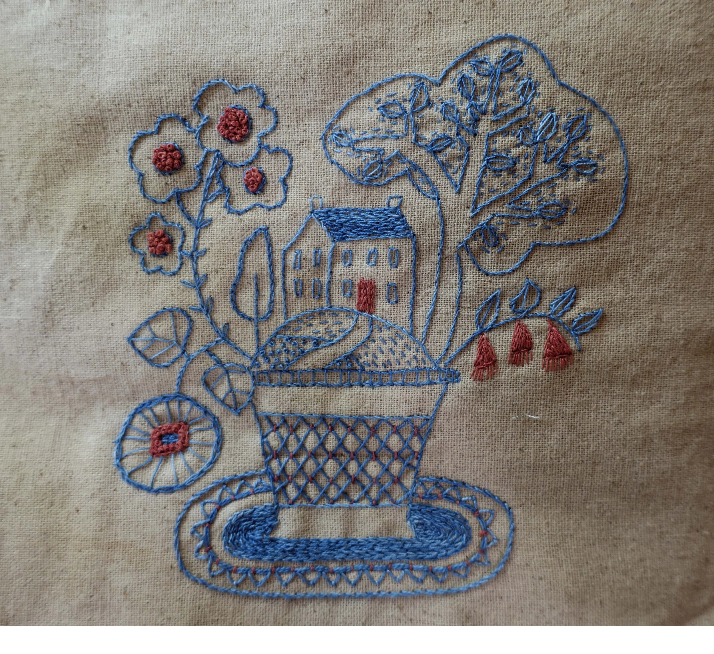 House on Flowerpot Hill — Butternut Plaid
